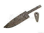 New Product - Wolverine - (Damascus) - Hidden Tang - Blade/Guard