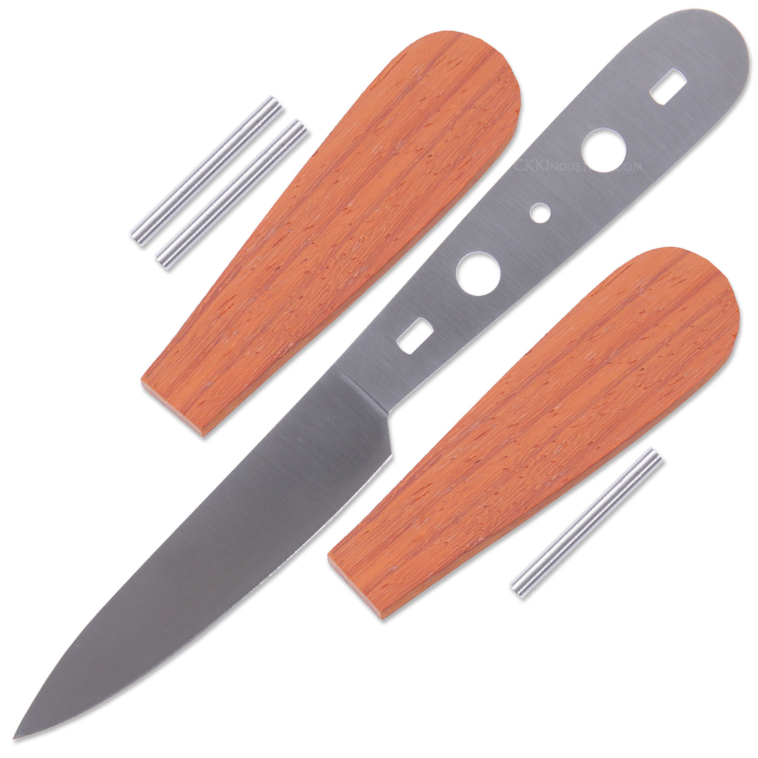 **Savannah Paring Knife - DIY Knife Kit - (Blade & Pinstock Only)