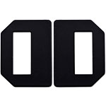 O.W.B. Belt Loop - Universal - Flat Wing - Black - (1.50in) - (Pair)