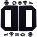 O.W.B. Belt Loop - Universal - Flat Wing - Black - (1.75in) - (w/Hardware) - (Pair)