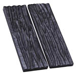 Camel Bone - Scale Set - (Stag Jigged) - (Antique Antler) - (3.5 x 1.0 x 0.156)