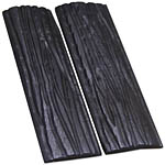 Camel Bone - Scale Set - (Stag Jigged) - (Antique Antler) - (5.0 x 1.5 x 0.25)