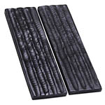 Camel Bone - Scale Set - (Stag Jigged) - (Large Groove) - (3.5 x 1.0 x 0.156)