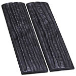 Camel Bone - Scale Set - (Stag Jigged) - (Large Groove) - (4.5 x 1.25 x 0.187)
