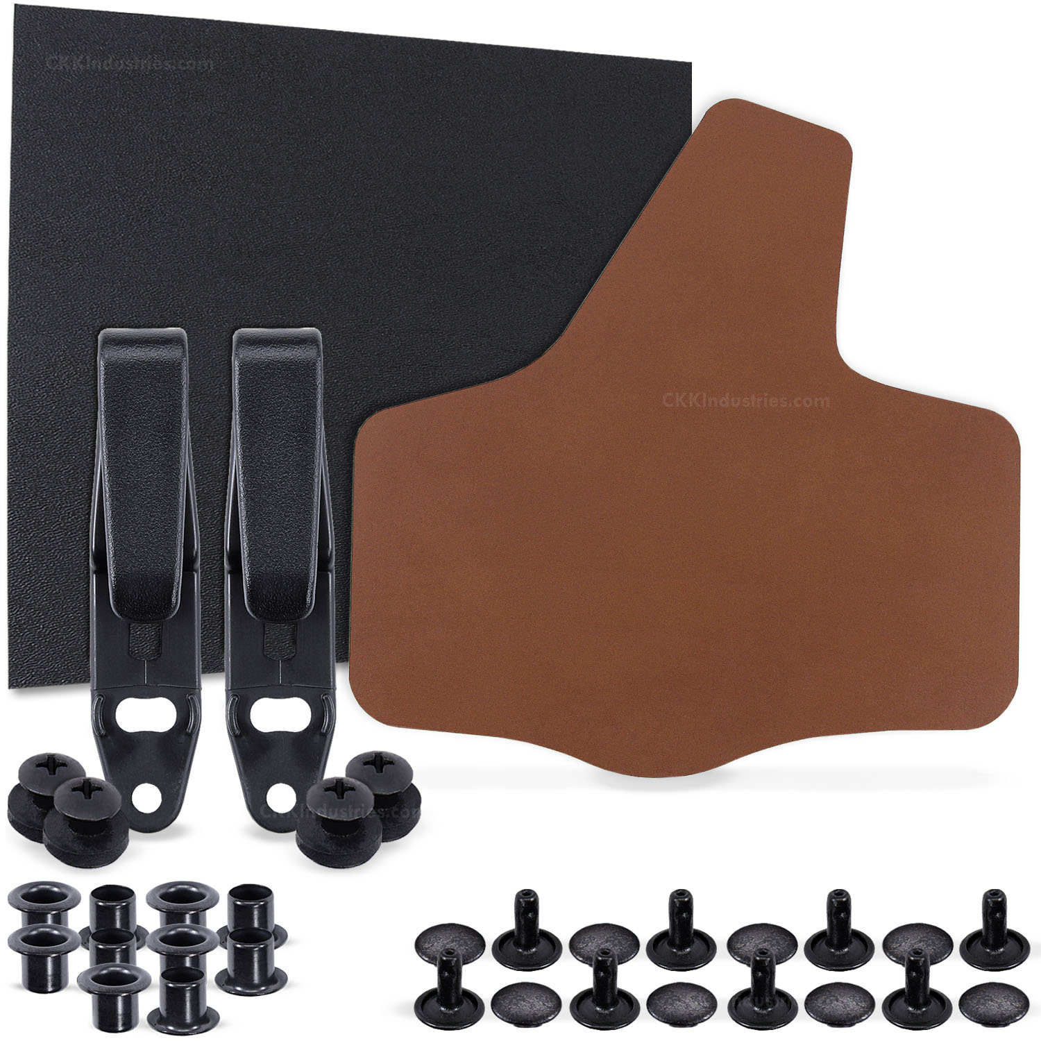 How to Build the: 1-Piece Retention OWB Holster Making Kit w/Paddle Mount