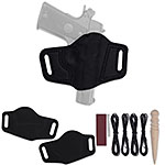 Leather Holster Making Kit for 1911 (5.00in) - (Mini Slide) - Black - 1.50in - (RH) - w/Tools