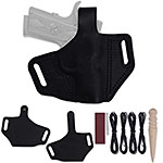 Leather Holster Making Kit for 1911 (3.00in) - (Thumb Break) - Black - 1.50in - (RH) - w/Tools