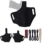 Leather Holster Making Kit for 1911 (4.25in) - (Thumb Break) - Black - 1.50in - (RH) - w/Tools