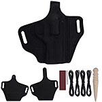 Leather Holster Making Kit for Chiappa Rhino 40DS - (Thumb Break) - Black - 1.50in - (RH) - w/Tools
