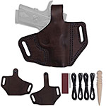 Leather Holster Making Kit for 1911 (3.00in) - (Thumb Break) - Espresso - 1.50in - (RH) - w/Tools
