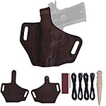 Leather Holster Making Kit for 1911 (4.00in) - (Thumb Break) - Espresso - 1.50in - (LH) - w/Tools
