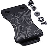 Belt Clip - FOMI Design - Black - (1.50in) - (w/TOPO Map Engraving) - (w/Mounting Hardware)