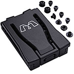 MatchPoint USA - Comp-Lock - (CNC Aluminum Billet) - (Black) -  (w/Mounting Hardware)