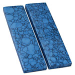 Recone - Stone Handle Scale Set - (Turquoise Web) - (3.5 x 1.0 x 0.187)