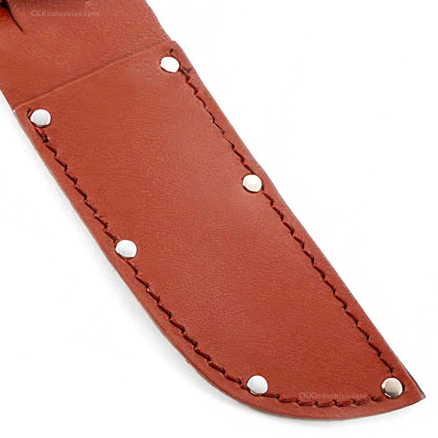 Custom USA Leather Fixed 4 Blade Dagger Knife Boot Belt Clip