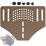 Tegris® OWB Belt Slide - (Coyote) - (Fits Belt Up to 1.75in & 2.00in) - (12 Layers) - (w/Hardware)