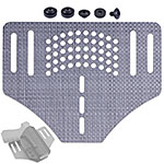 Tegris® OWB Belt Slide - (Silver) - (Fits Belt Up to 1.75in & 2.00in) - (12 Layers) - (w/Hardware)
