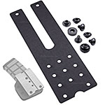 Tegris® Dual Molle Adapter - (Black) - (3.00in) - (12 Layers) - (w/Hardware)