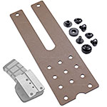 Tegris® Dual Molle Adapter - (Coyote) - (3.00in) - (12 Layers) - (w/Hardware)