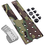 Tegris® Dual Molle Adapter - (EDC Wrap® - MultiCam®) - (Silver) - (3.00in) - (12 Layers)(w/Hardware)