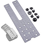 Tegris® Dual Molle Adapter - (Silver) - (3.00in) - (12 Layers) - (w/Hardware)