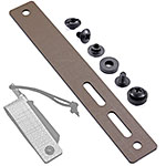 Tegris® Single Molle Attachment - (Coyote) - (3.00in) - (12 Layers) - (w/Mounting Hardware)