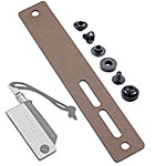 Tegris® Single Belt Accessory Mount - (Coyote) - (Fits Belts Up to 2.00in) - (12 Layer)(w/Hardware)
