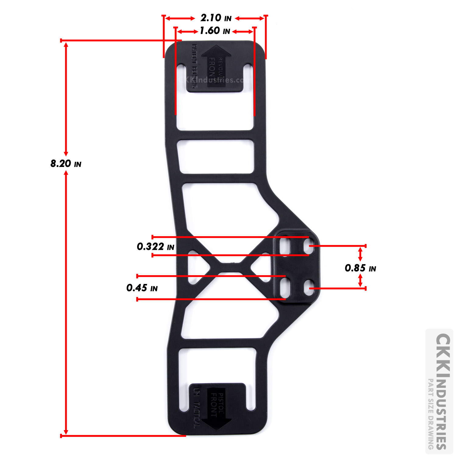 UMT-QUALIFIERSTRAP-L-WH-1PK