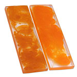 XGrip - Handle Scale Set - Yellow Buck Infused - (3.50 x 1.0 x 0.187)