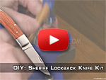 Sheriff Lockback Knife Kit