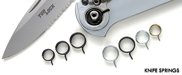 Automatic Knife Replacement Springs & Parts at KnifeKits.com