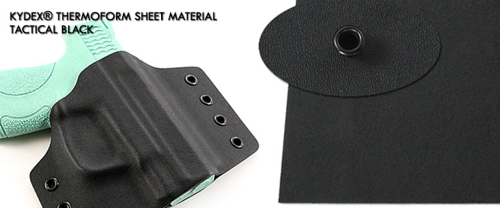 Kydex, Holstex, Boltaron & Leather Holster Making Materials at KnifeKits.com