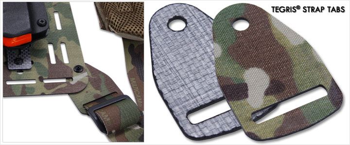 Tegris® Strap Tabs for Carry Rigs