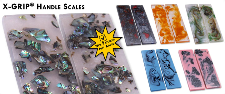 New X-Grip Handle Scales Just Added- Click to View!