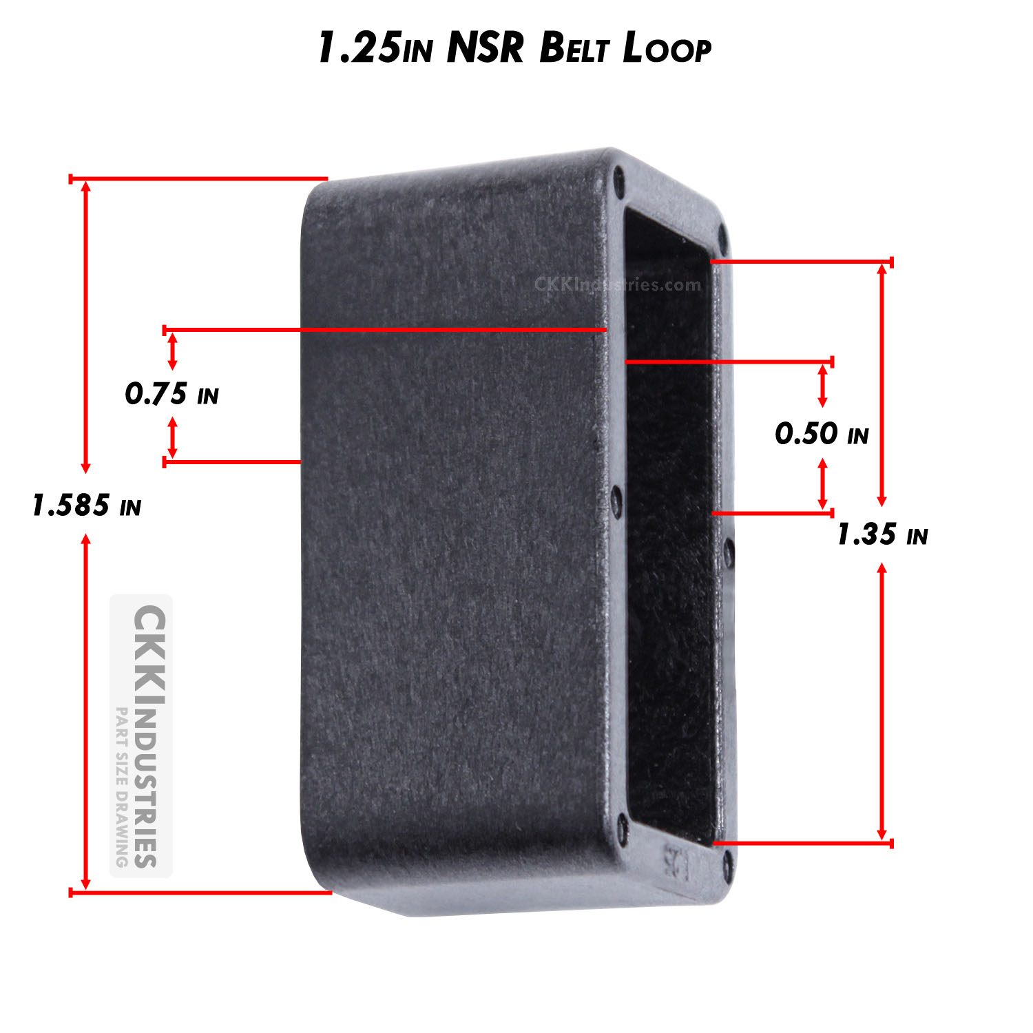 NSR-HDLOOP-125IN-BK-1