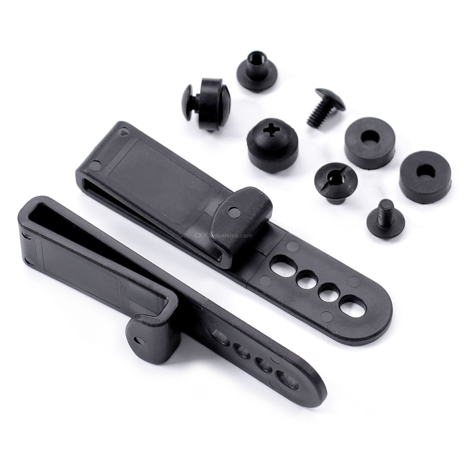 Eyelets - #8-12 (1/4) - Black Finish - (for .125 KYDEX®/HOLSTEX