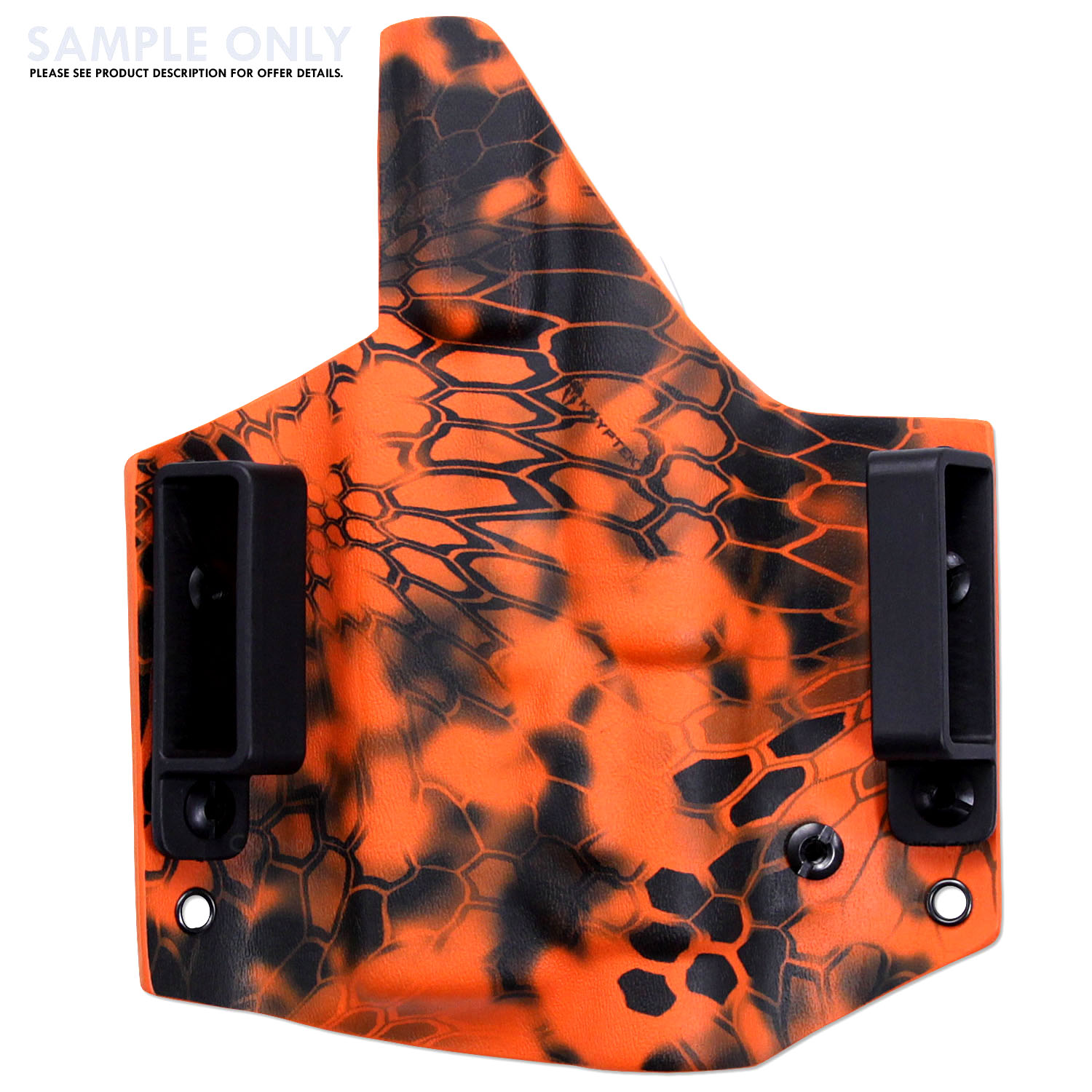 KYDEX™ Sheet - Cedar Grove Outdoors™ - Venomous™ - Infused - Blood Red -  (.080)