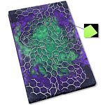 Voodoo Resins - Handle Scale Set - Voodoo Flower Kraken Core - Luminescent - (6.0 x 2.0 x .250)
