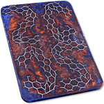 Voodoo Resins - Handle Slab - Blueberry Cobbler Kraken Core - (6.0 x 4.25 x .25)